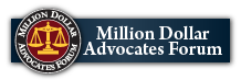 Award Million Dollar Advocates Forum