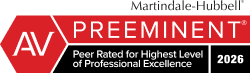 Martindale Hubbell Preeminent Award 2026 Steven R Bangerter